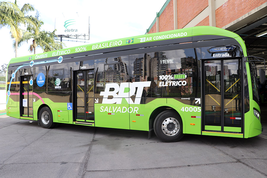 Salvador tem trio e ônibus elétrico! Rede do Transporte