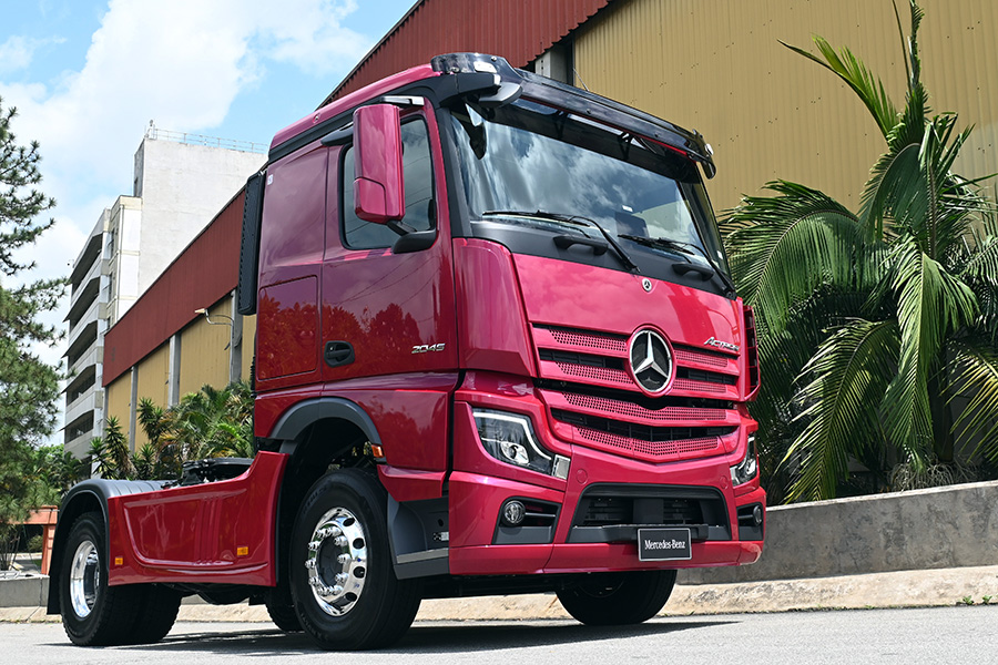 Actros Evolution: o “cara” da Mercedes!